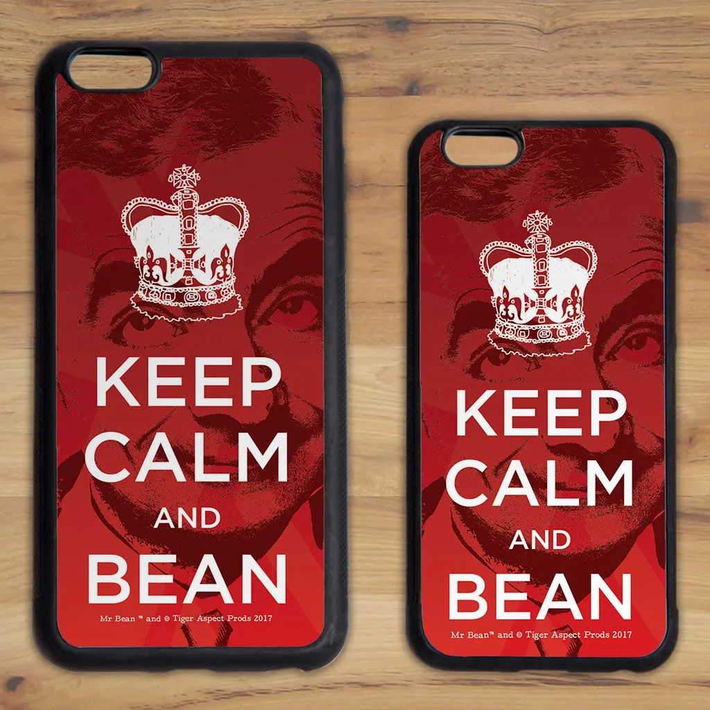 Keep Calm and Bean Phone case