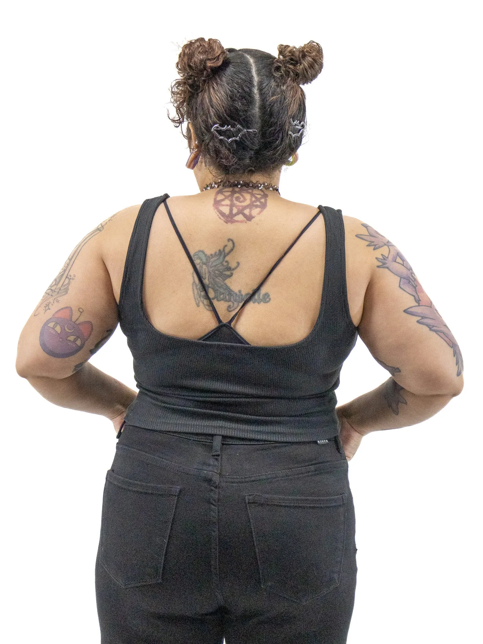 Kelly Rib Knit Corset Top