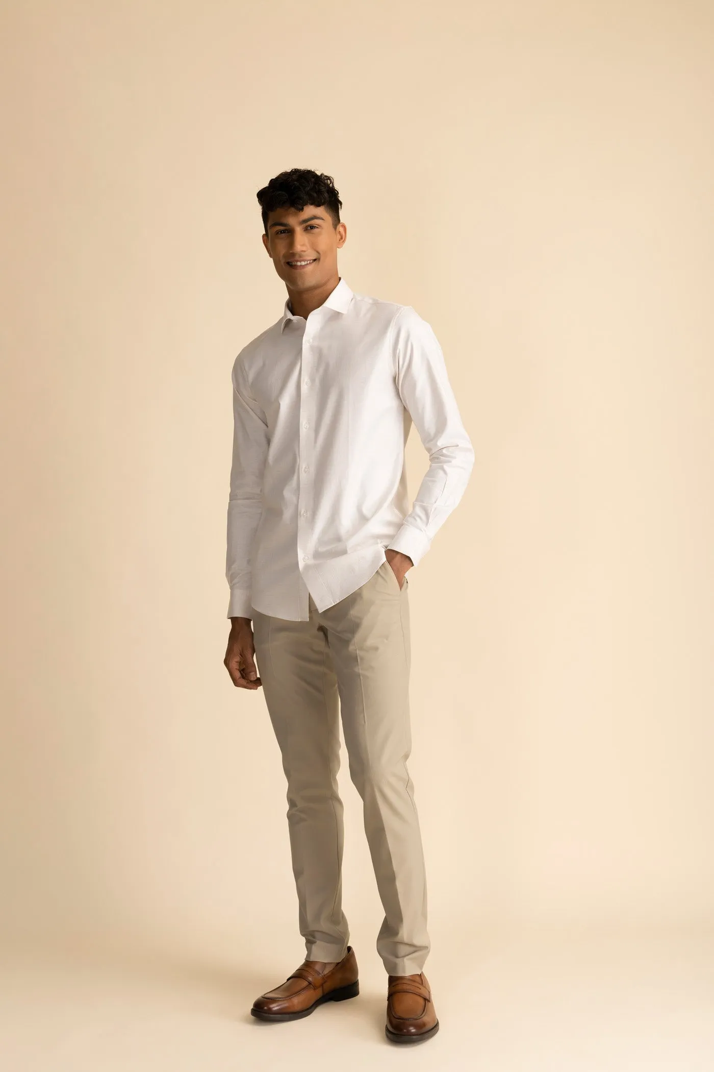 Khaki Formal Trousers