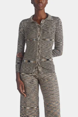 Kia Collared Knit Top