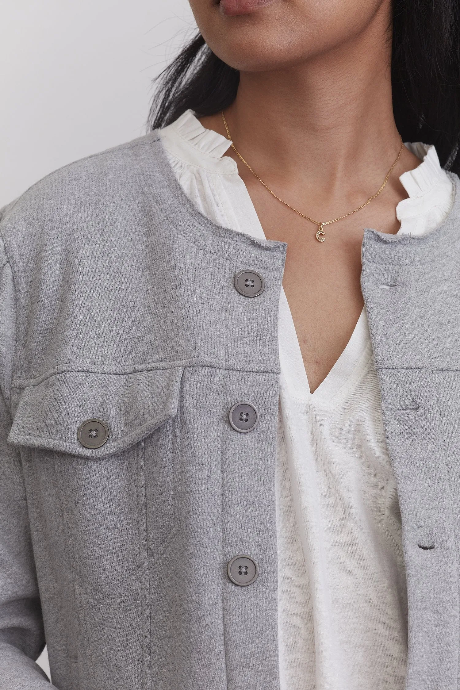 Kiki Eco Jacket in Eco Grey