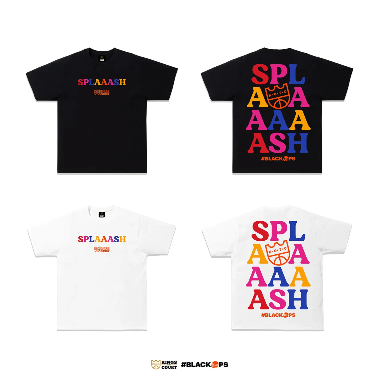 KOTC "Splash" - Black / White