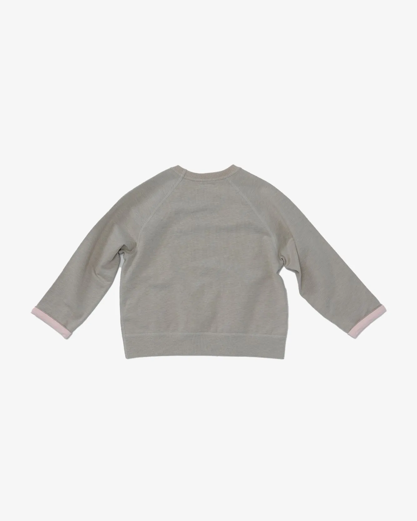 Lace Trim Raglan Sweater
