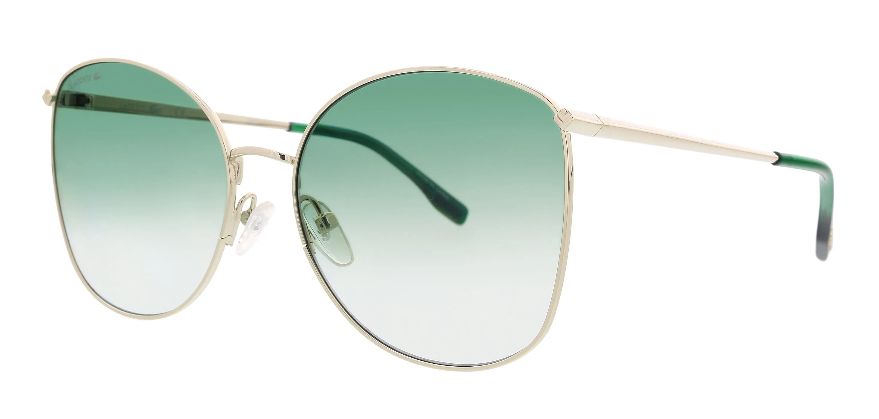 Lacoste L224S 43169 Gold Classic Butterfly Sunglasses