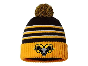 Lake Erie Bighorns Pom Pom Hat OSFM