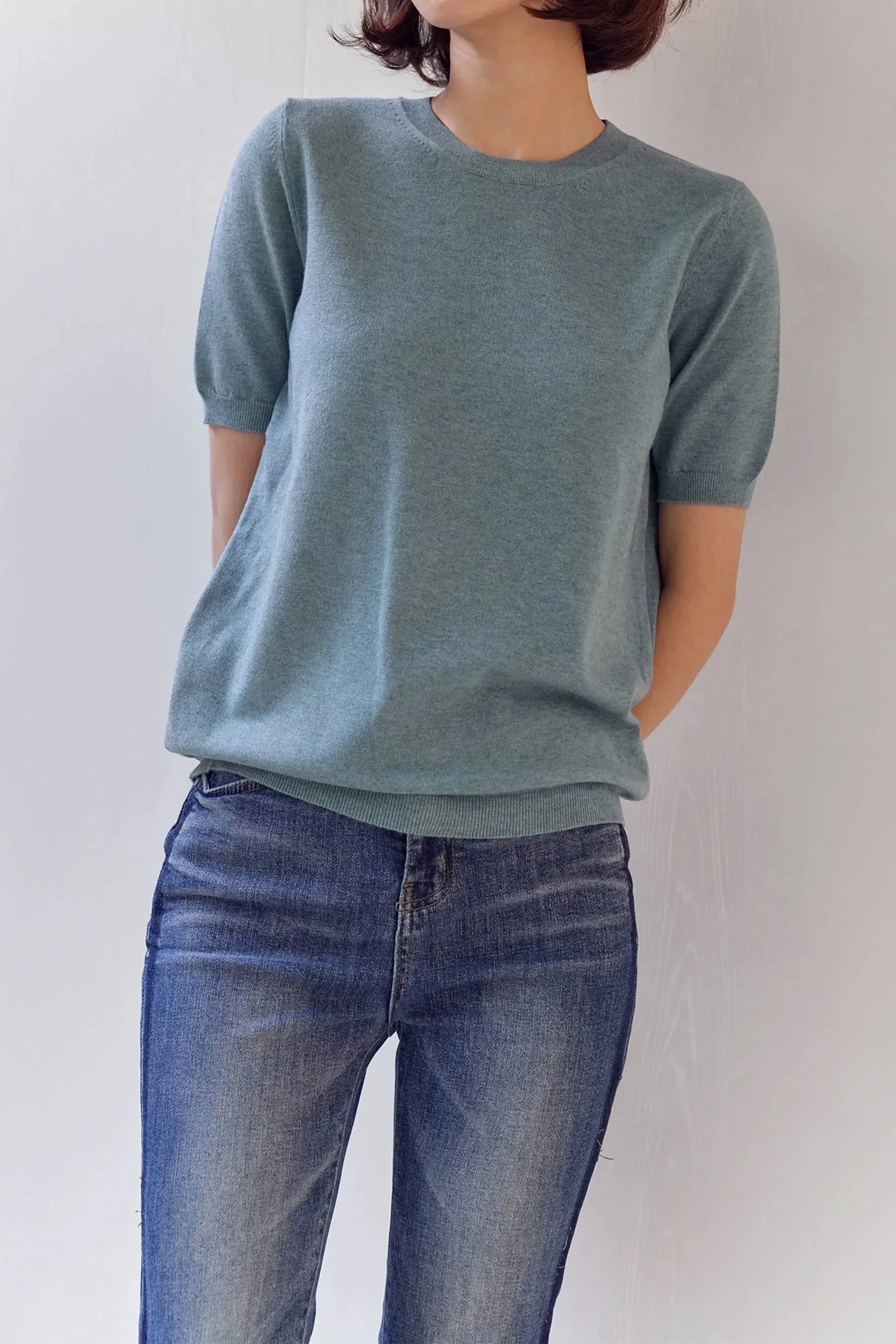 Lorrie Knit Top, Sapphire