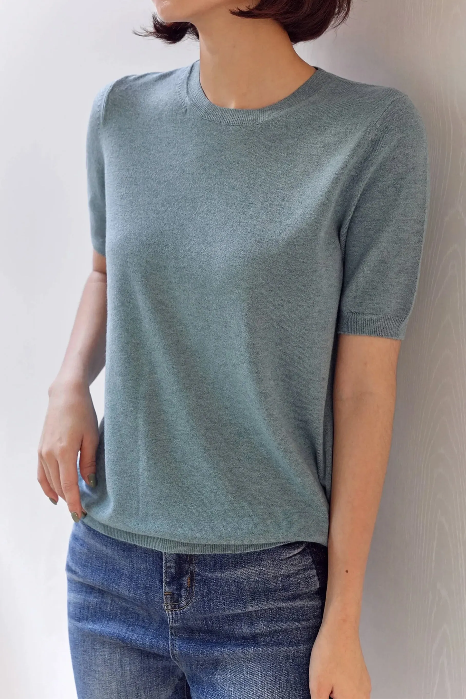 Lorrie Knit Top, Sapphire