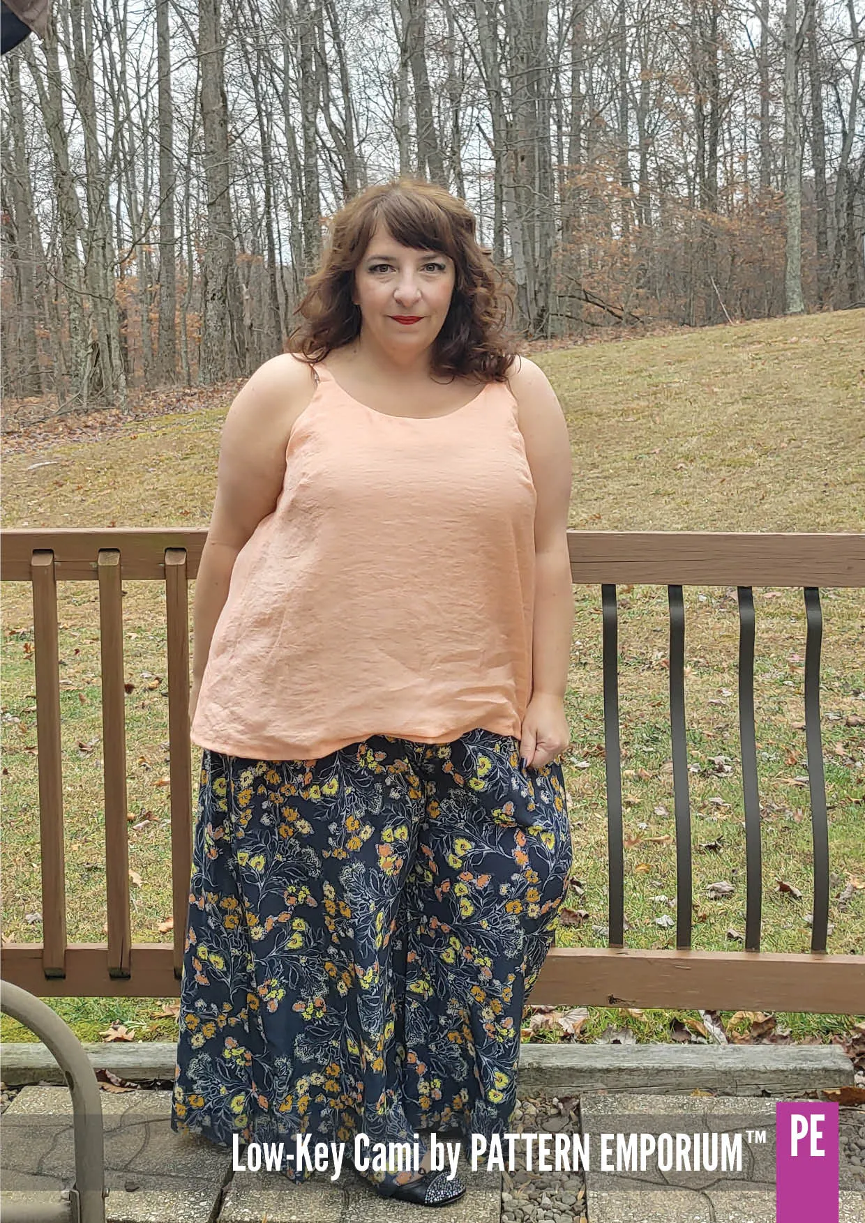 Low-Key Cami | Woven Strappy Top Sewing Pattern