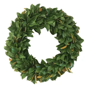 Magnolia Leaf Wreath 36"
