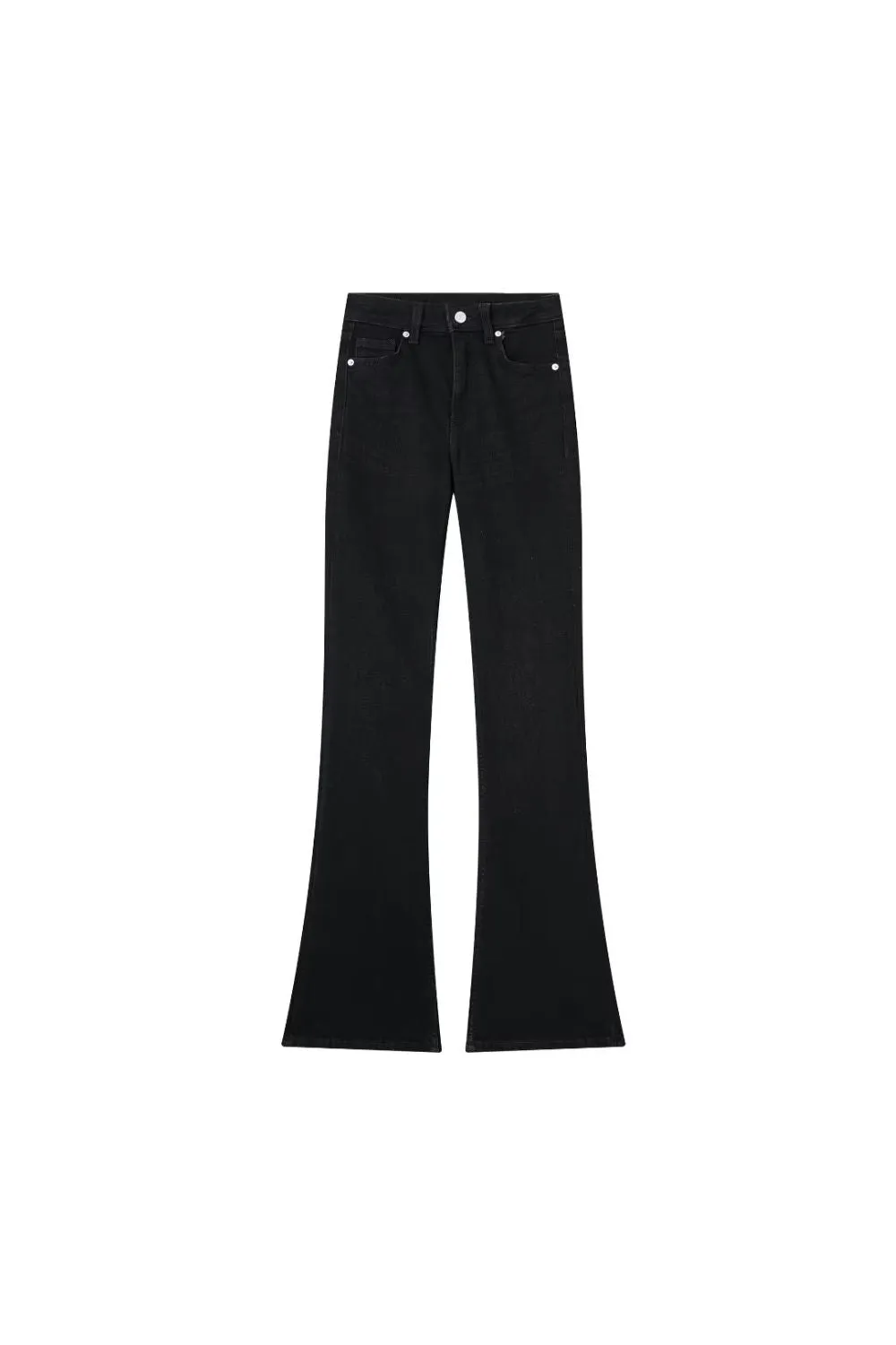 ‘Margarita’ Mid-Rise Long Flared Jeans