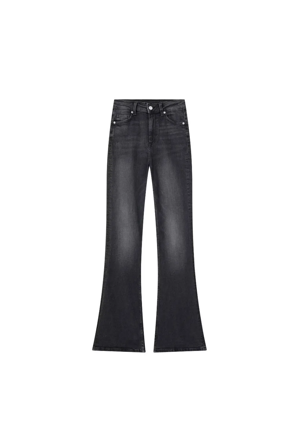 ‘Margarita’ Mid-Rise Long Flared Jeans