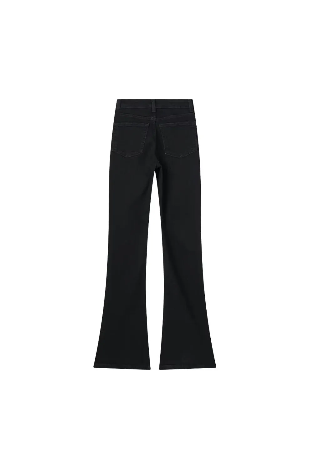 ‘Margarita’ Mid-Rise Long Flared Jeans