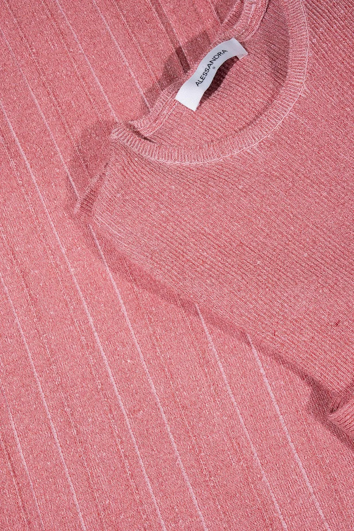 Marley Cotton Lurex Top in Frosting