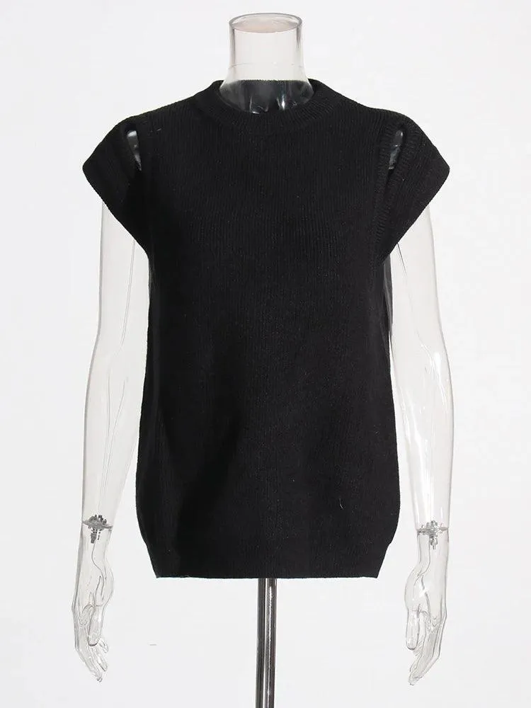 Maya Loose Knit Top