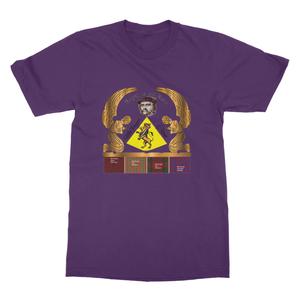 McGregor Clan - Royal Is My Race Unisex Adult T-Shirt