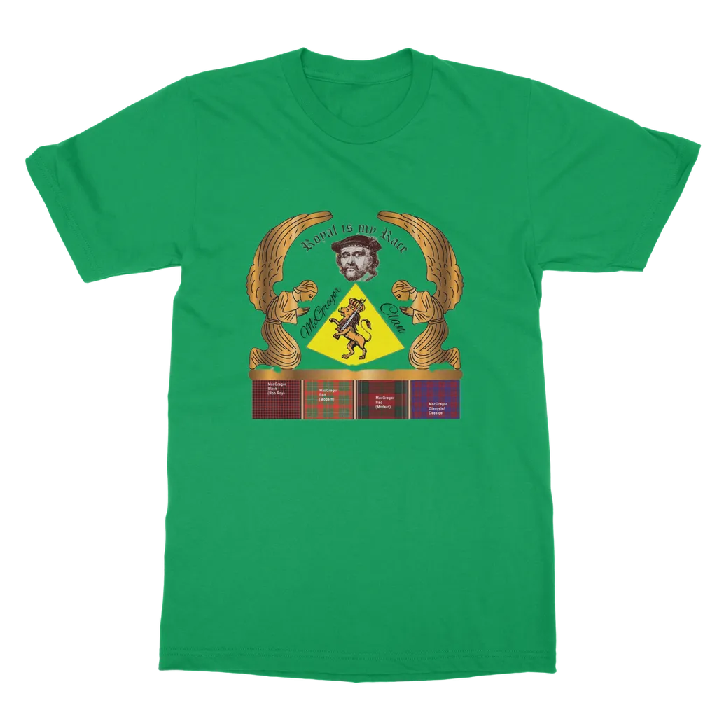 McGregor Clan - Royal Is My Race Unisex Adult T-Shirt