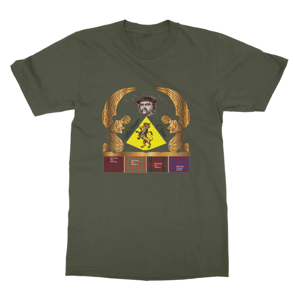 McGregor Clan - Royal Is My Race Unisex Adult T-Shirt