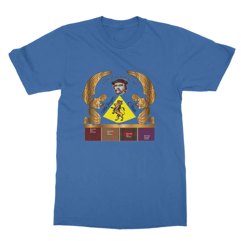 McGregor Clan - Royal Is My Race Unisex Adult T-Shirt