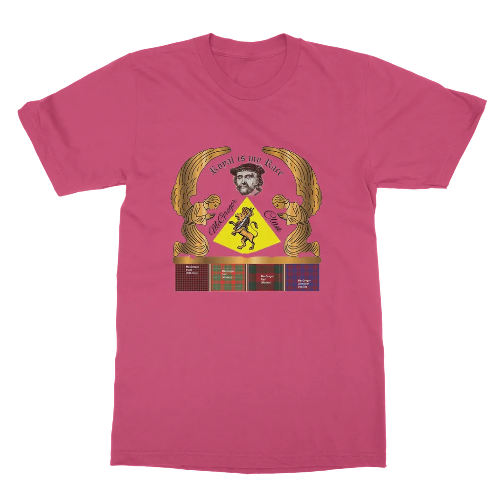 McGregor Clan - Royal Is My Race Unisex Adult T-Shirt