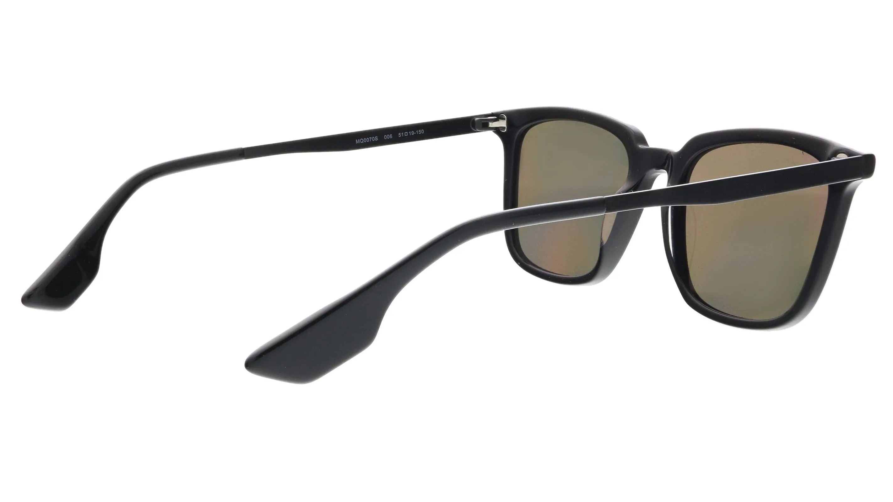 McQ MQ0070S-006 Black Rectangle Sunglasses