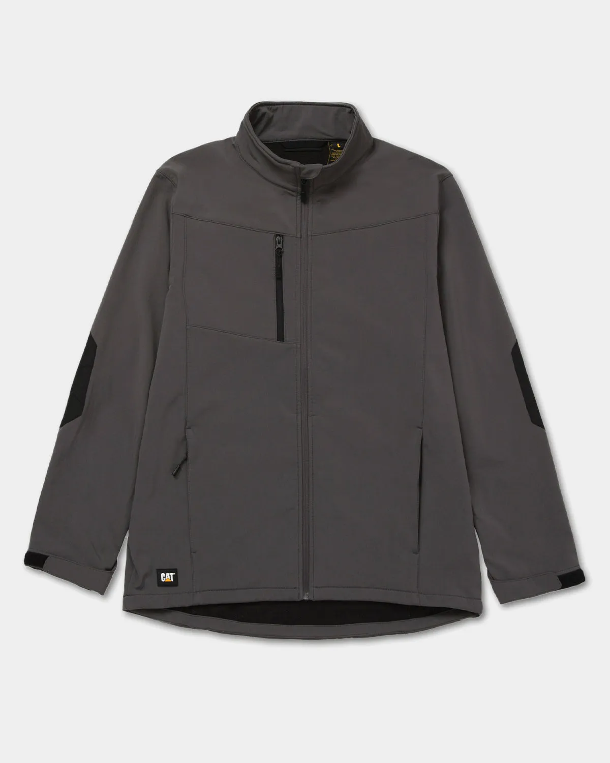 MEN'S GRID FLEECE SOFTSHELL WORK JACKET