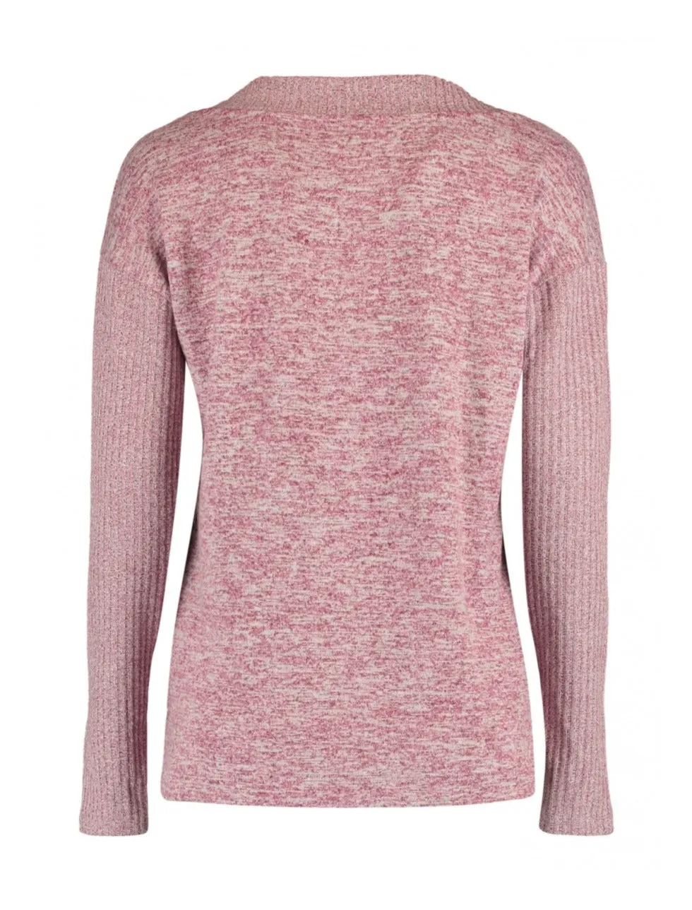 Mette Dry Rose Marl Knit Top