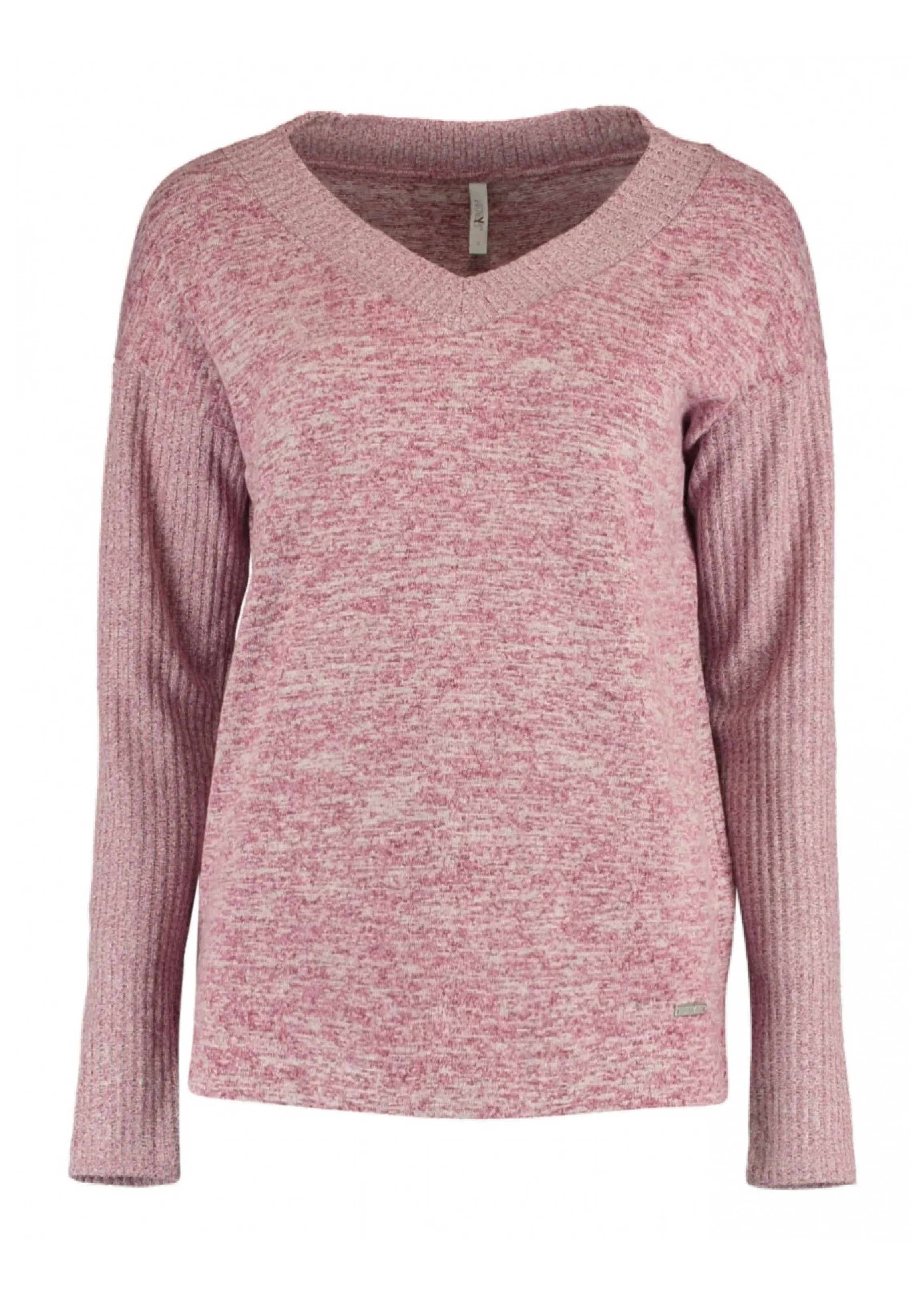Mette Dry Rose Marl Knit Top