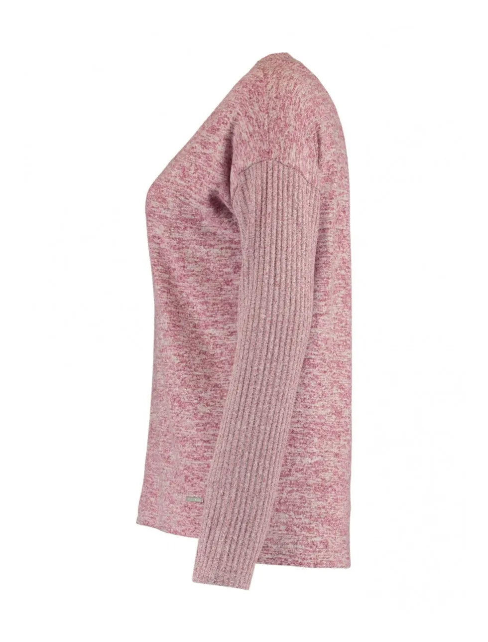 Mette Dry Rose Marl Knit Top