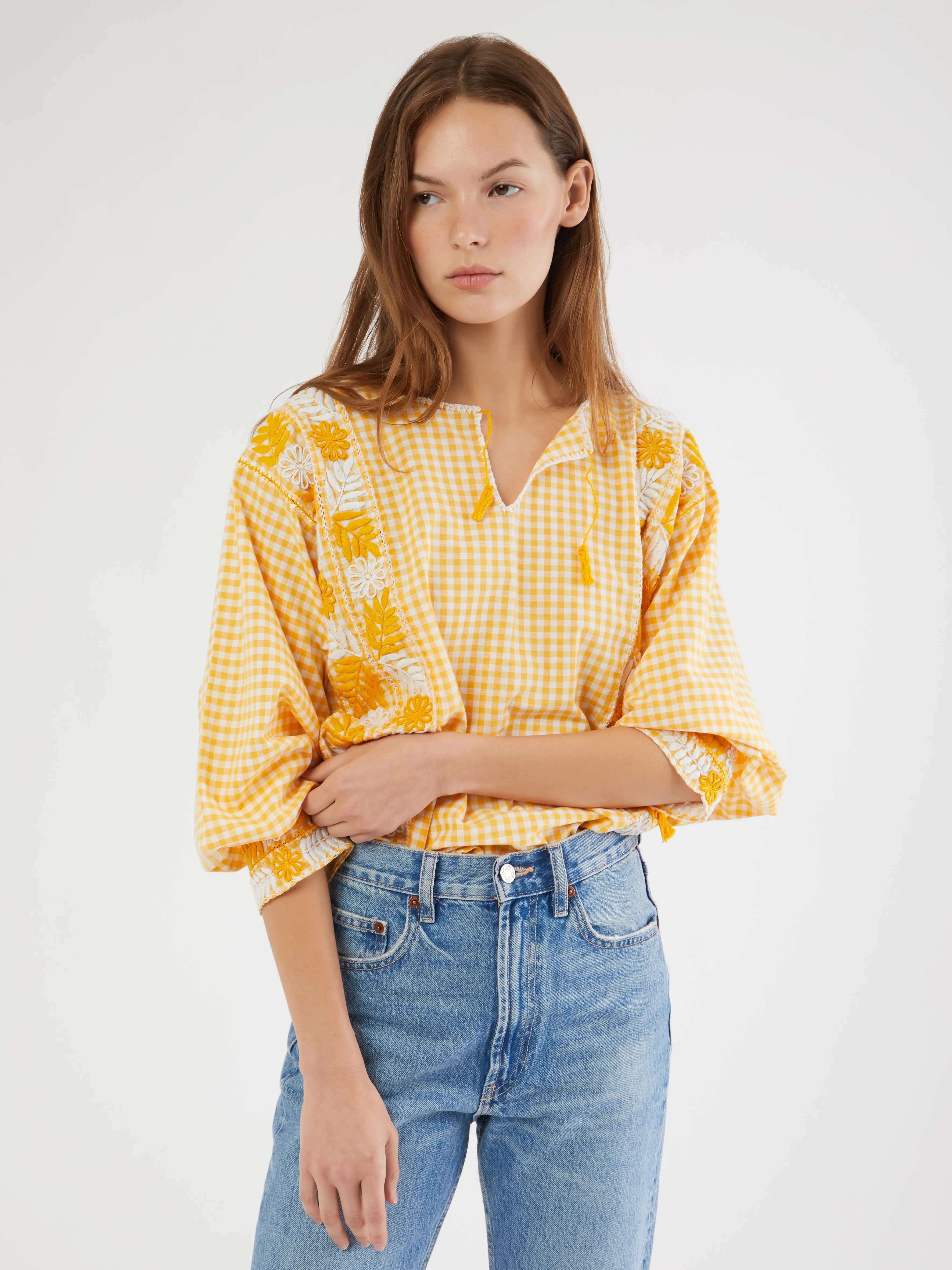 Mexican Chiapaneco Vichy Top