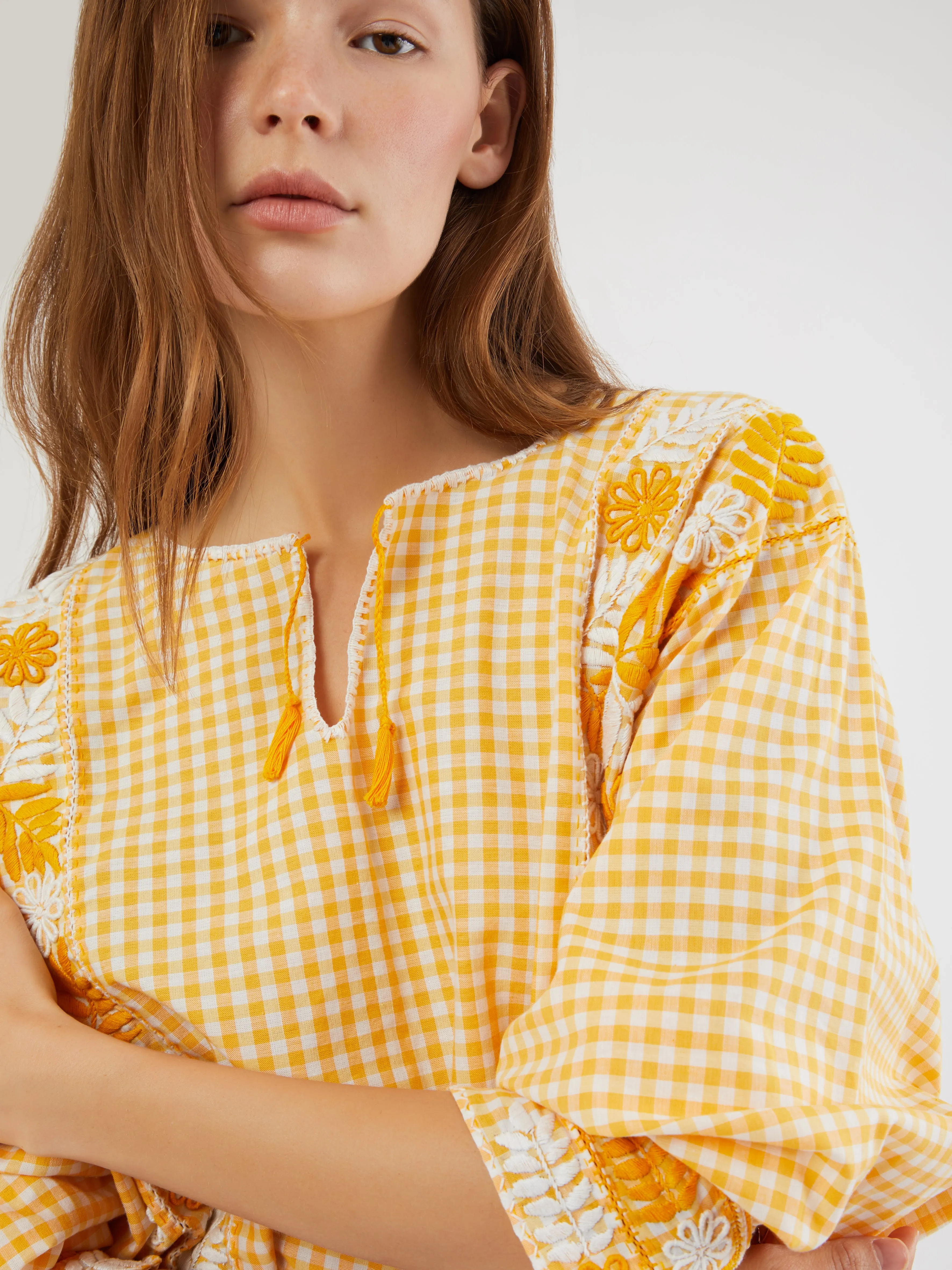 Mexican Chiapaneco Vichy Top