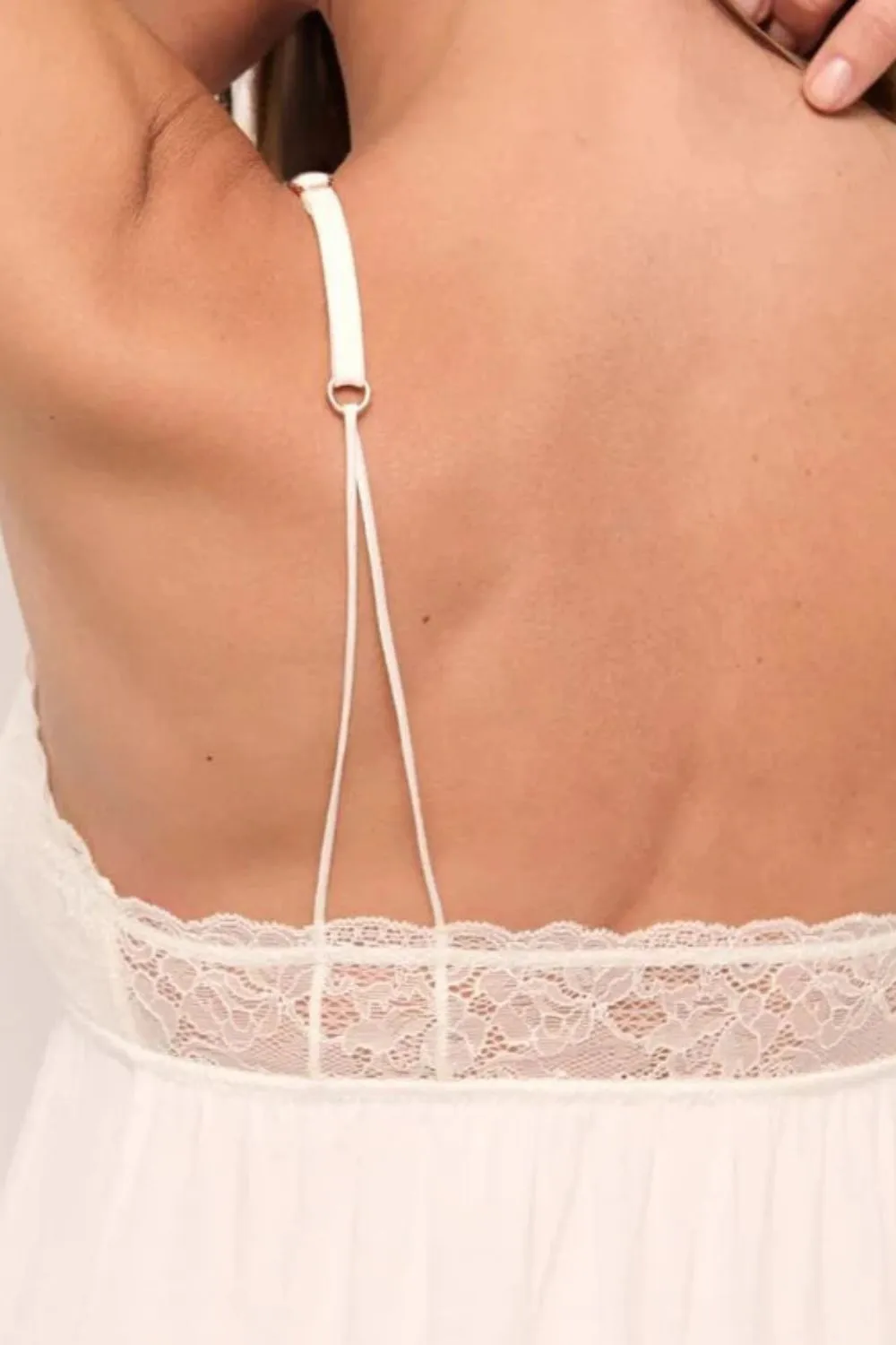Mia Slip in Ivory