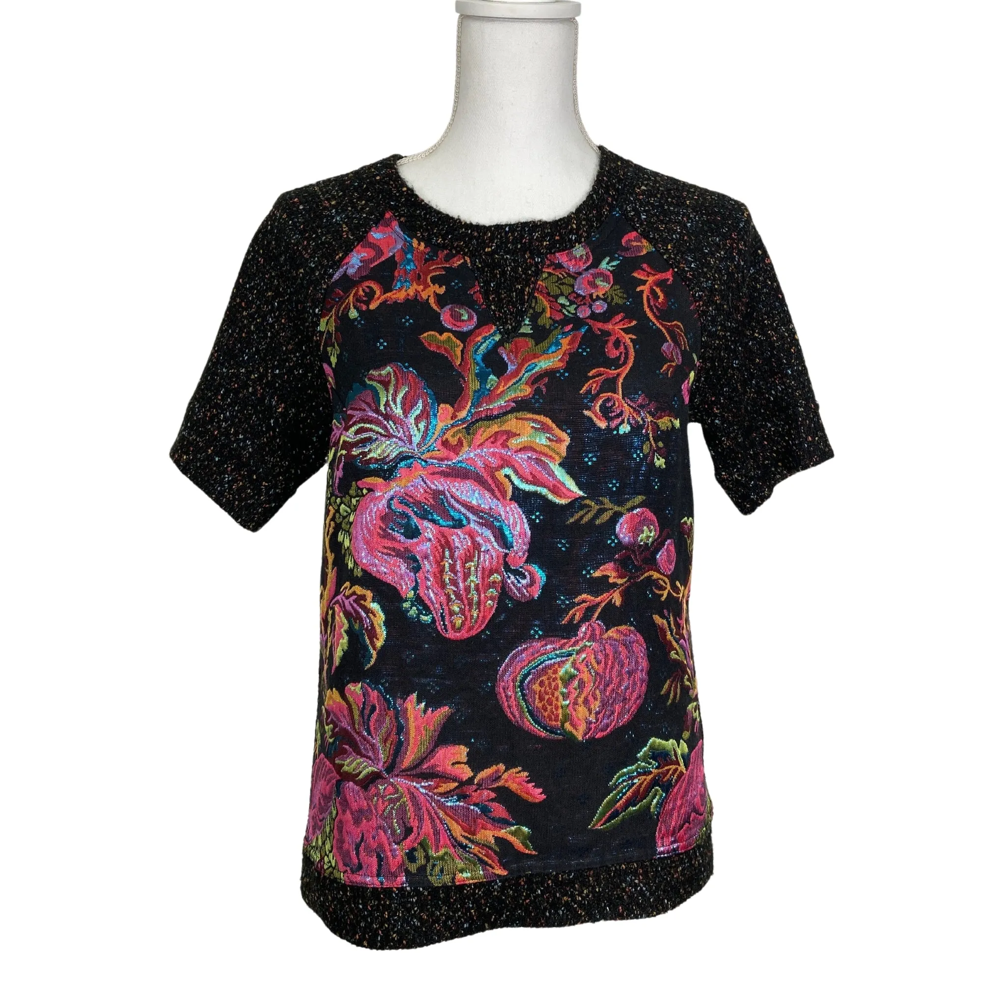 Multicolored Knit Top (S)