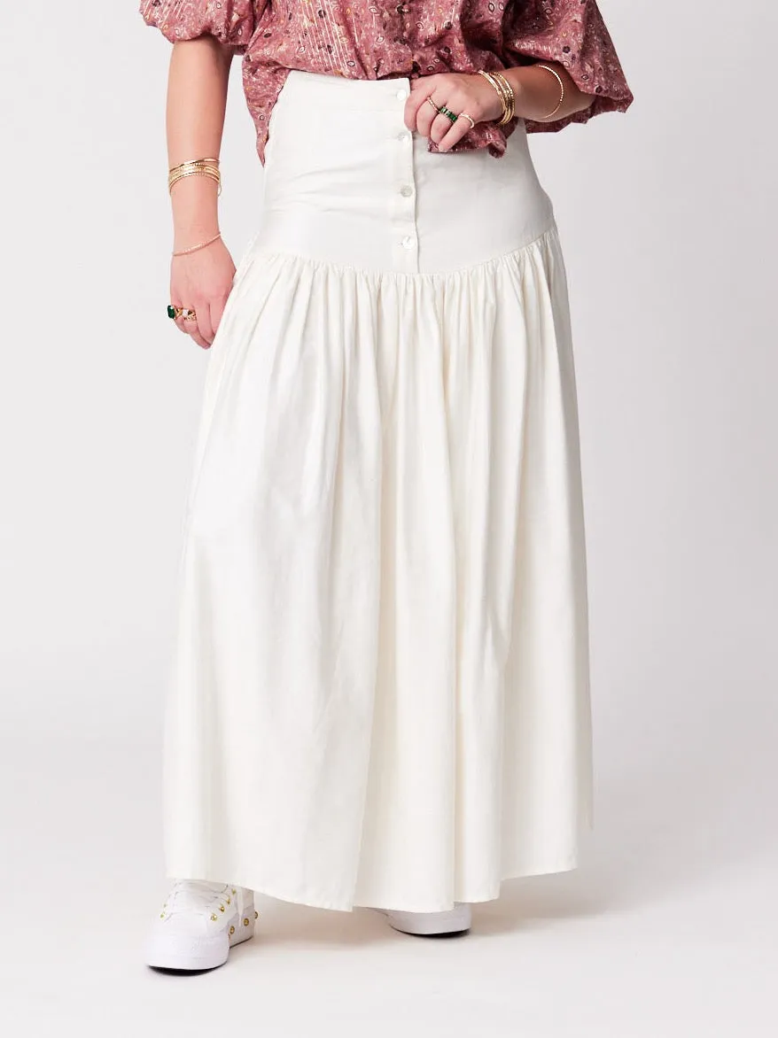 Navajo Skirt - Vanilla