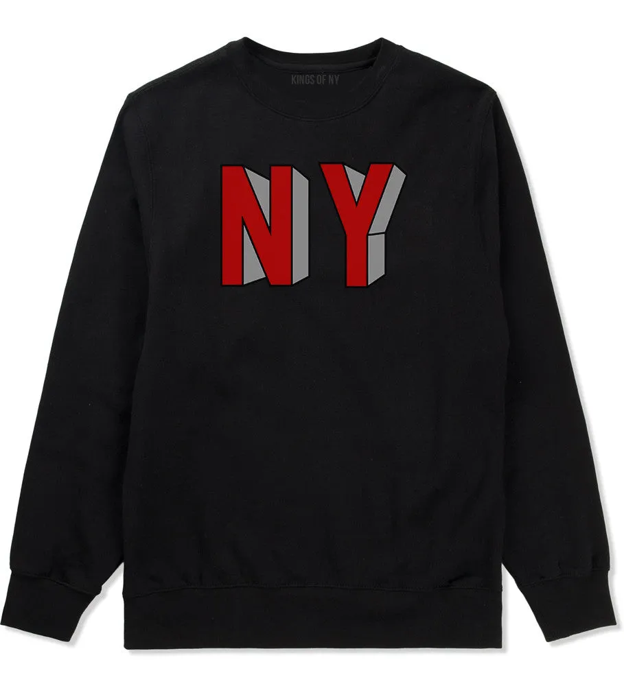 NY Block Letters Crewneck Sweatshirt