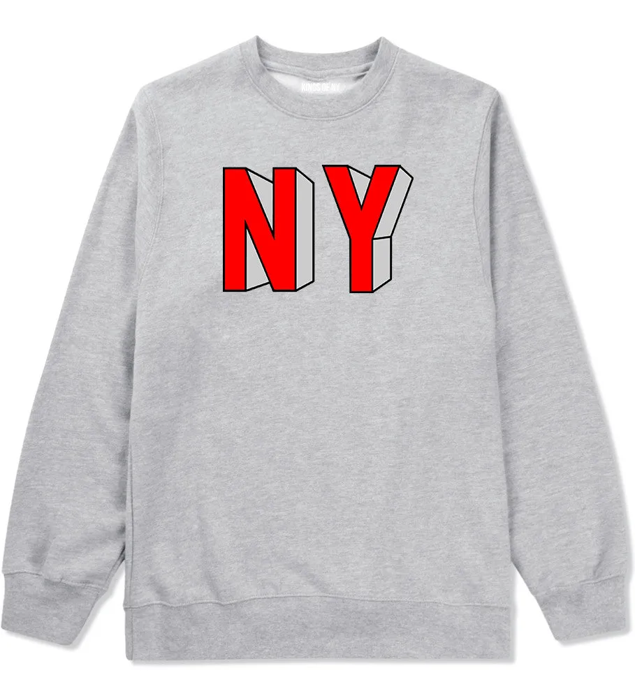 NY Block Letters Crewneck Sweatshirt