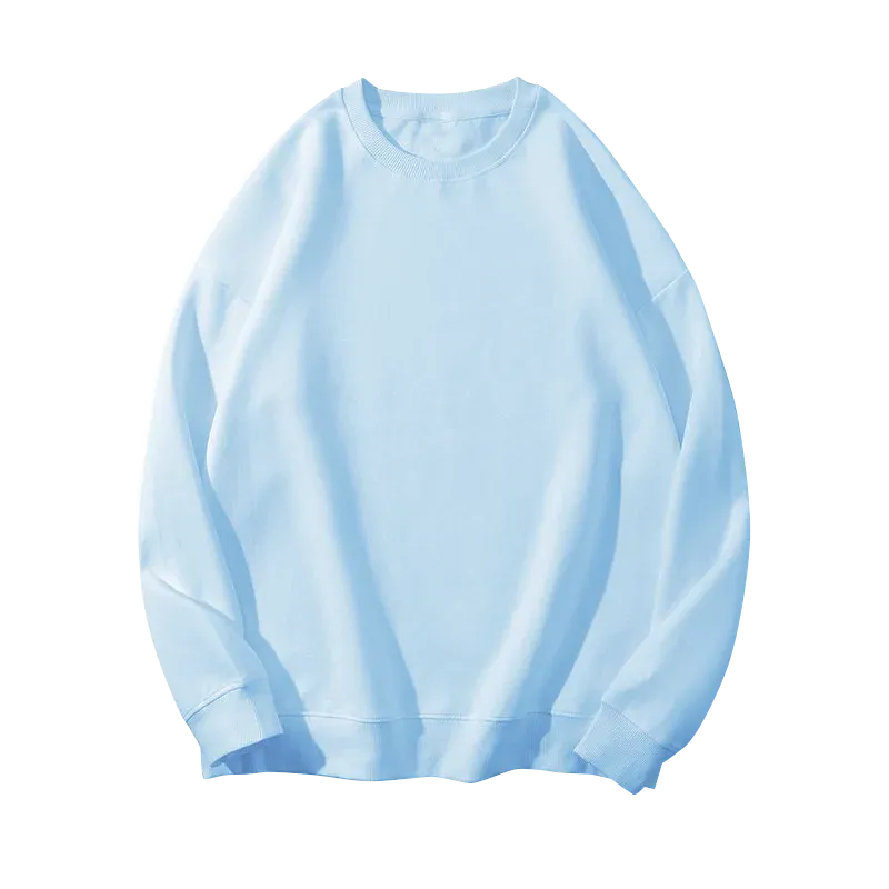 O-neck Loose Solid Color Women's Hoodies Fashion Basic Office Ladies Winter Casual Pullovers Simple Female Sweatshirts