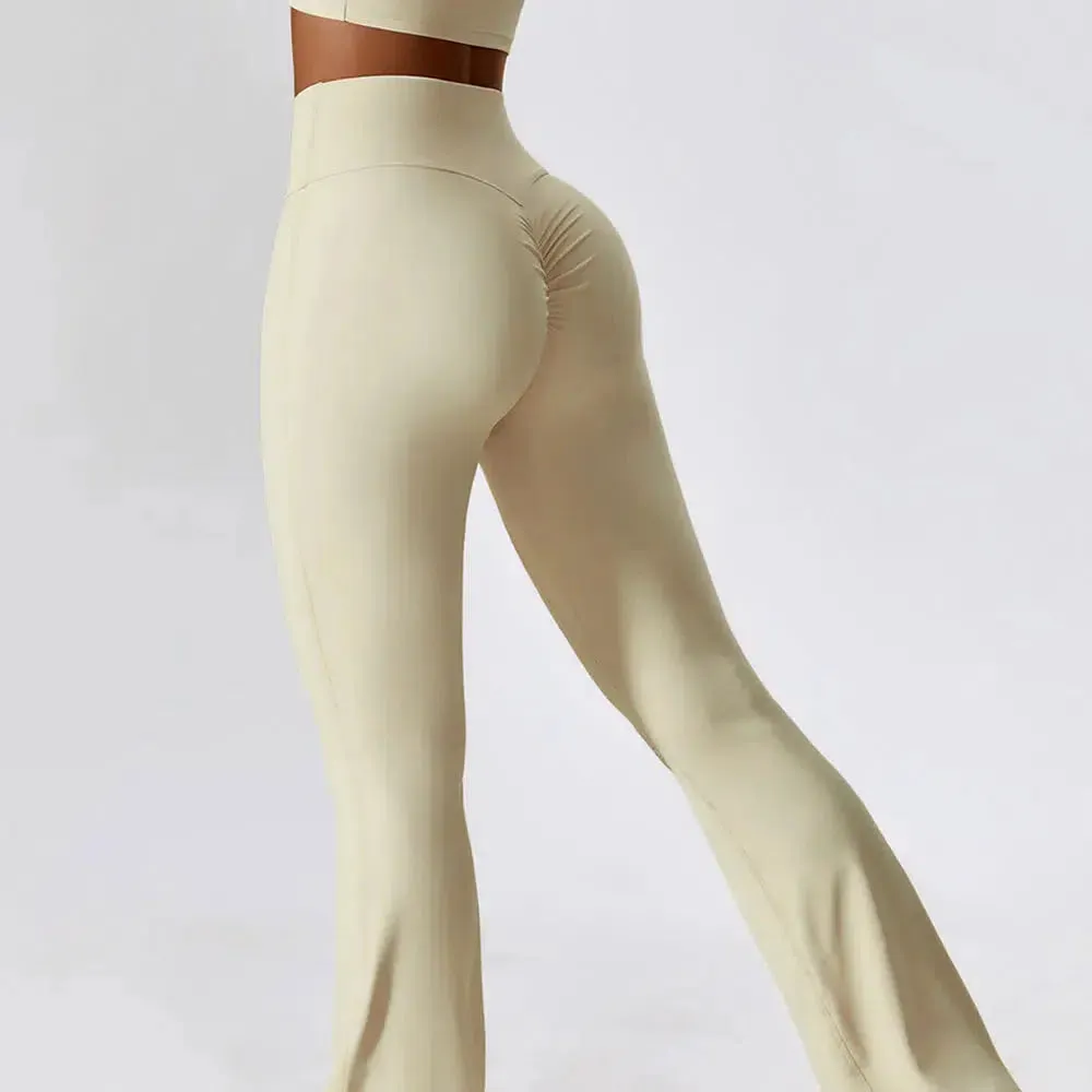 Paola – Flared leg – Flowy activewear leggings