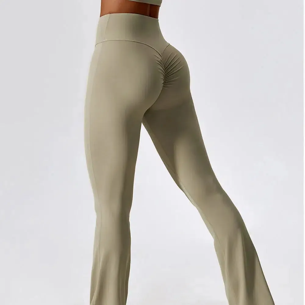 Paola – Flared leg – Flowy activewear leggings