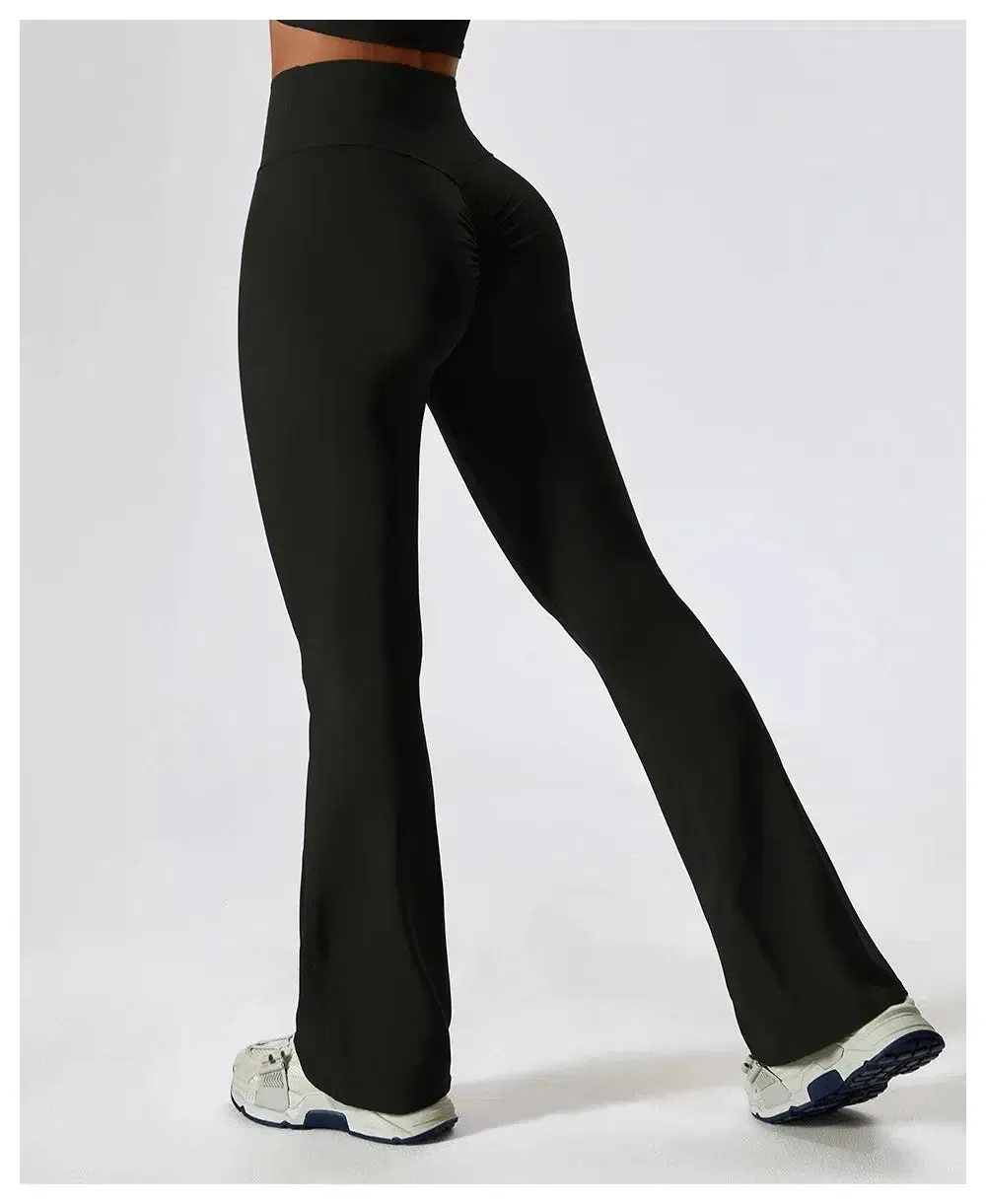 Paola – Flared leg – Flowy activewear leggings