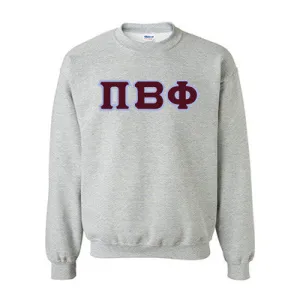 Pi Beta Phi Standards Crewneck Sweatshirt - G180 - TWILL