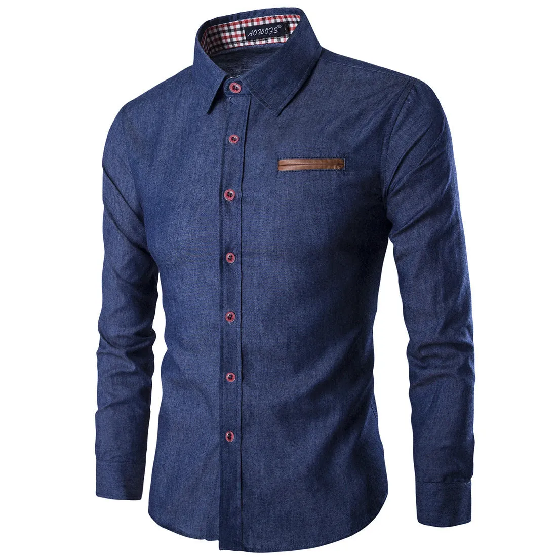Pockets And Lint Long-Sleeved Shirt