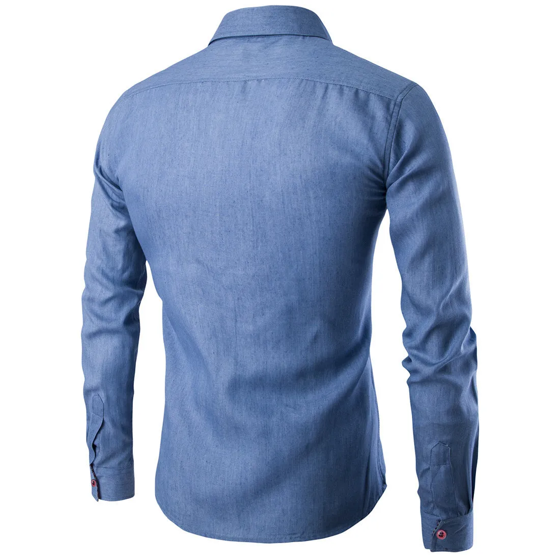 Pockets And Lint Long-Sleeved Shirt