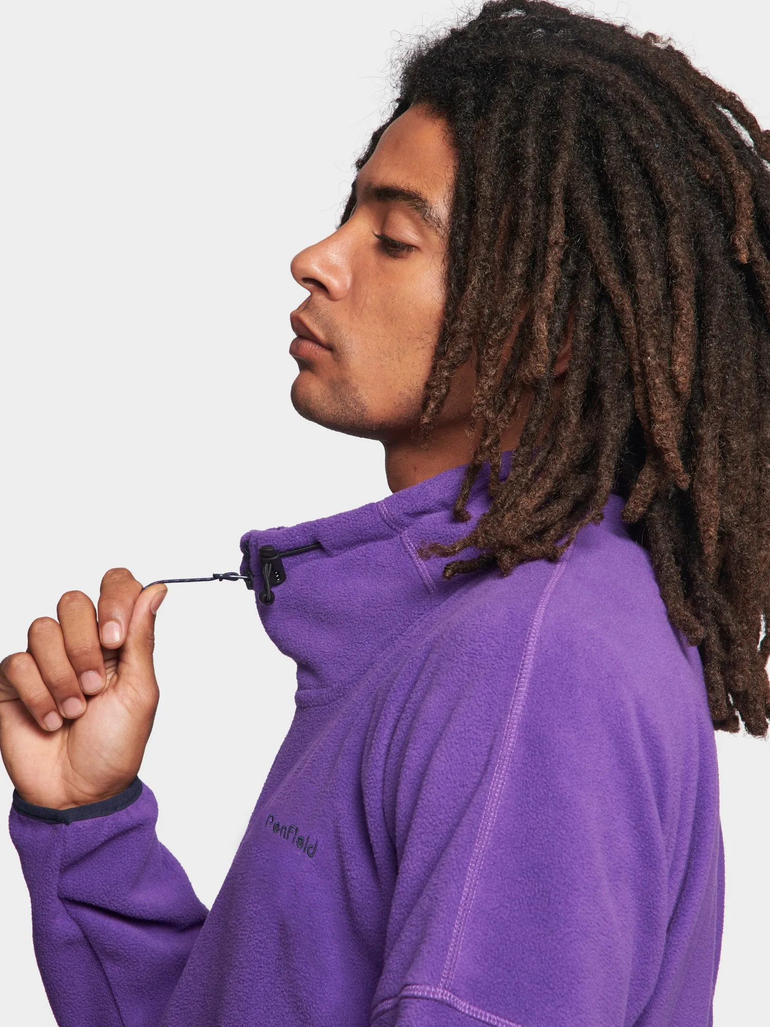 Polar Fleece Jacket in Pansy