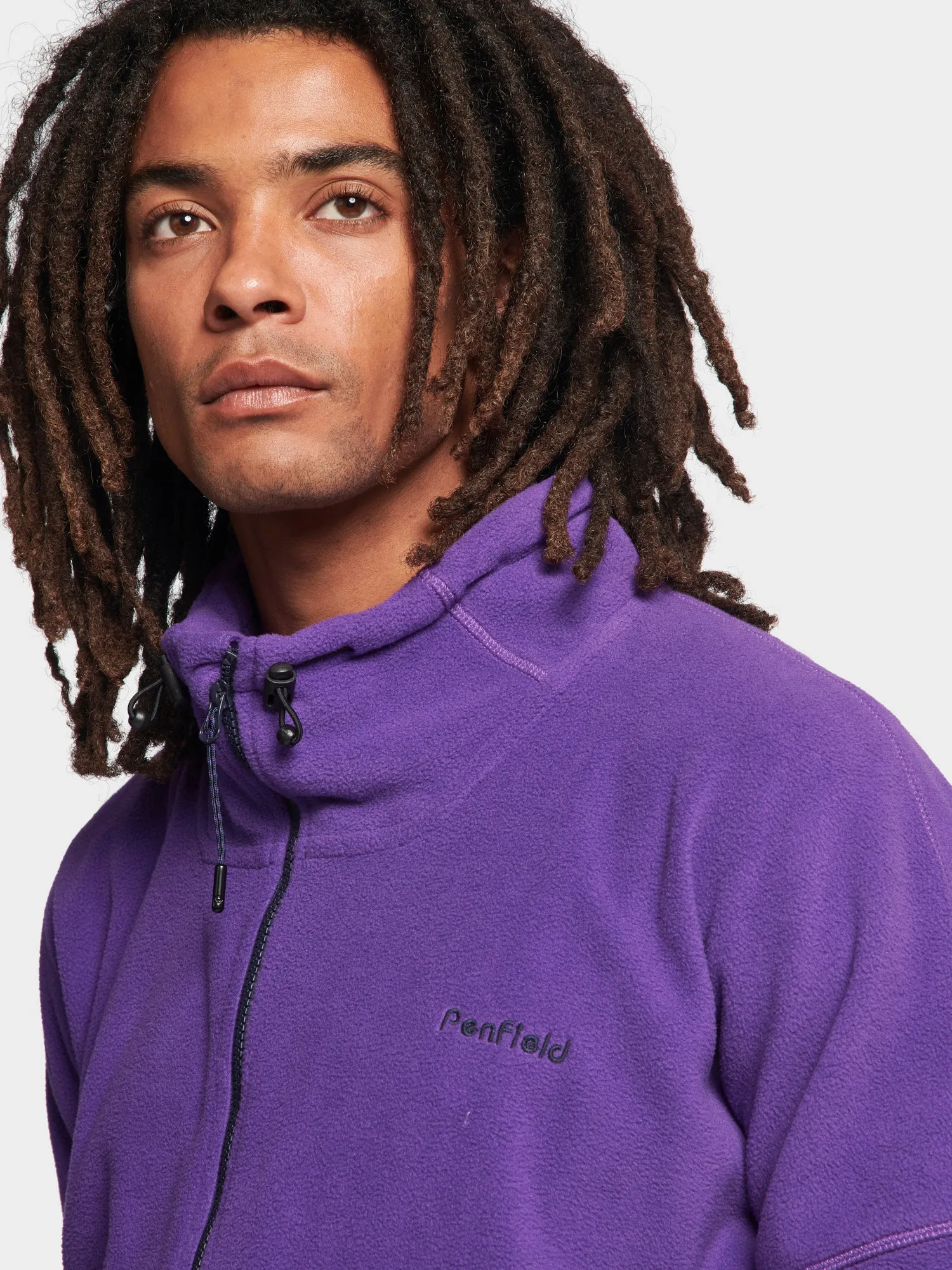 Polar Fleece Jacket in Pansy