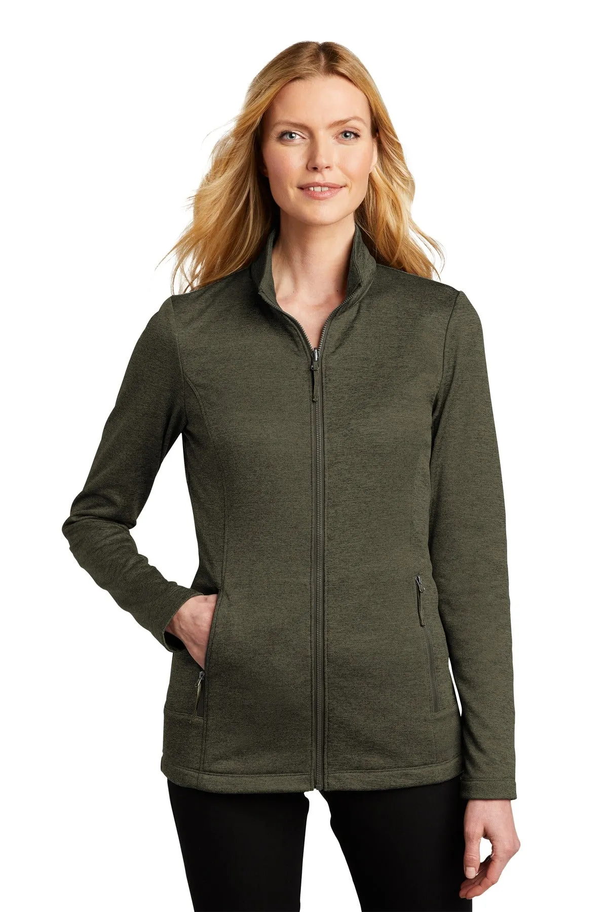 Port Authority Ladies Collective Striated Fleece Jacket. L905