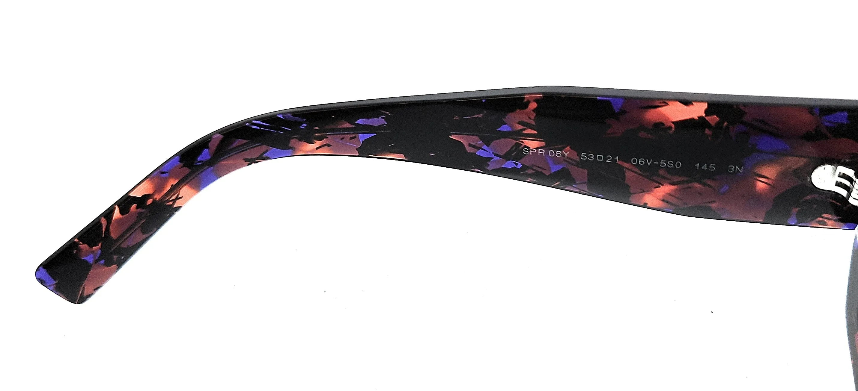 Prada 0PR 06YS 06V5S0 
Abstract Orange Rectangular Sunglasses