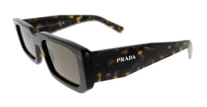 Prada 0PR 06YS 2AU8C1 Tortoise Rectangle Sunglasses
