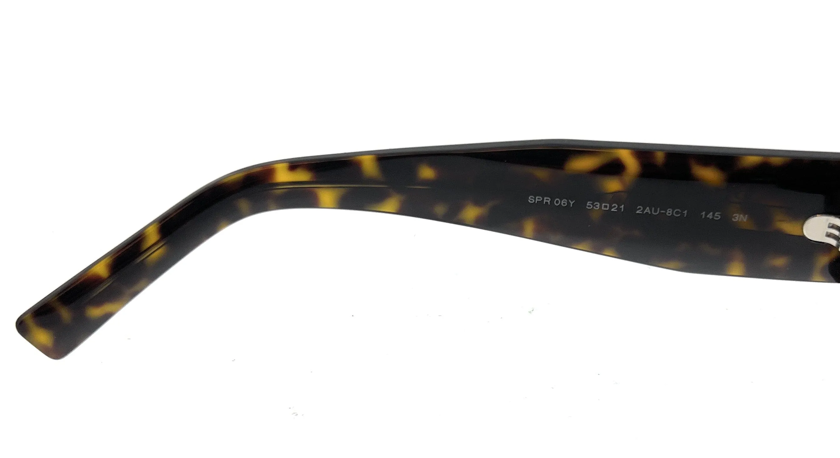 Prada 0PR 06YS 2AU8C1 Tortoise Rectangle Sunglasses