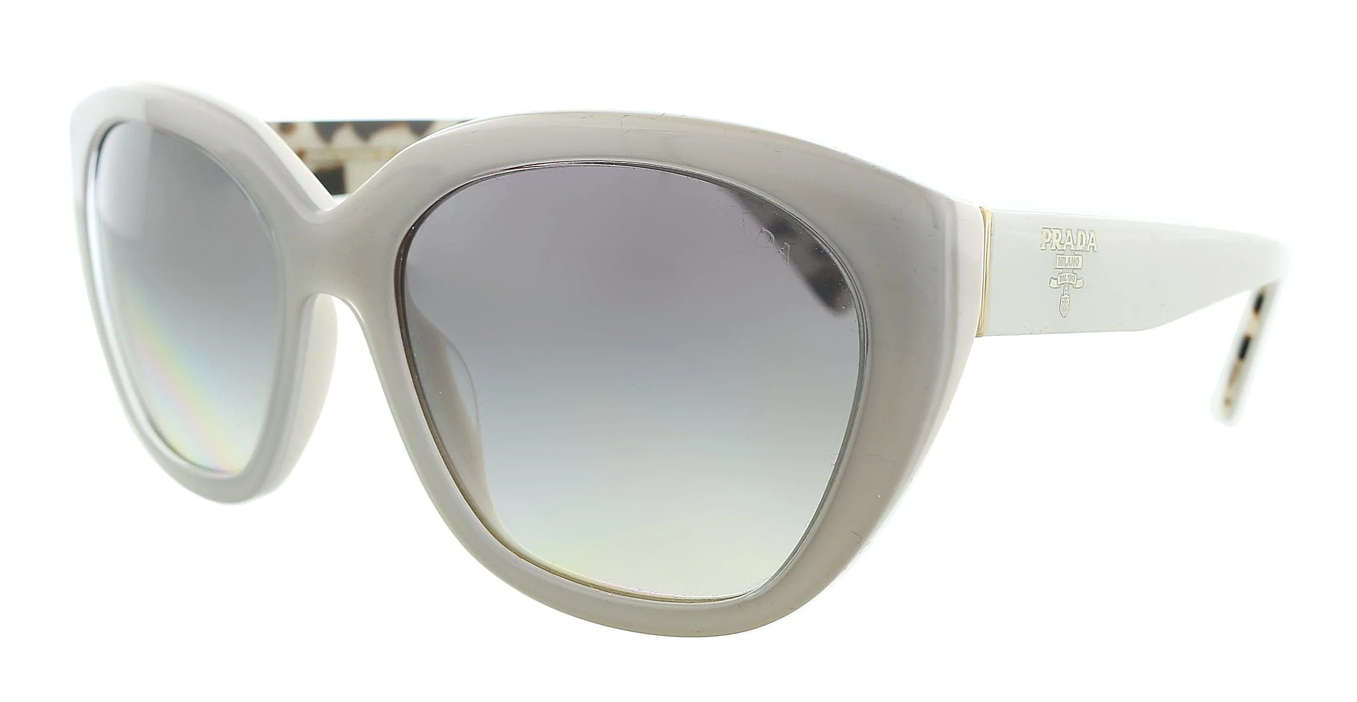 Prada 0PR 16XS 08C02C Grey Cateye  Sunglasses