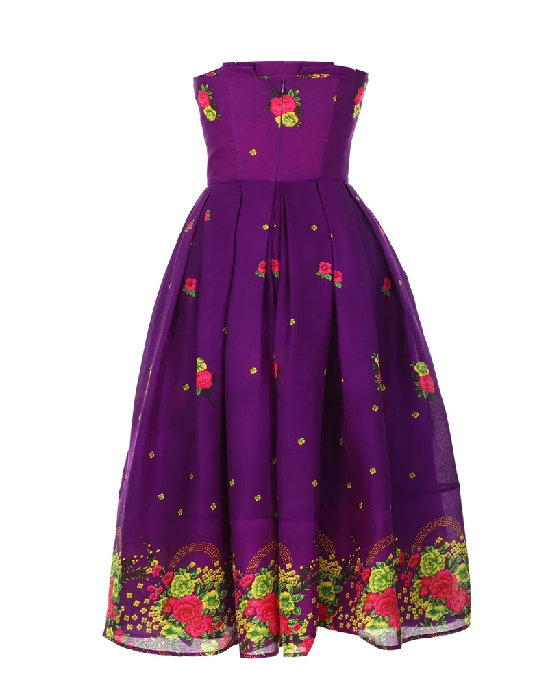 Purple Corset Dress